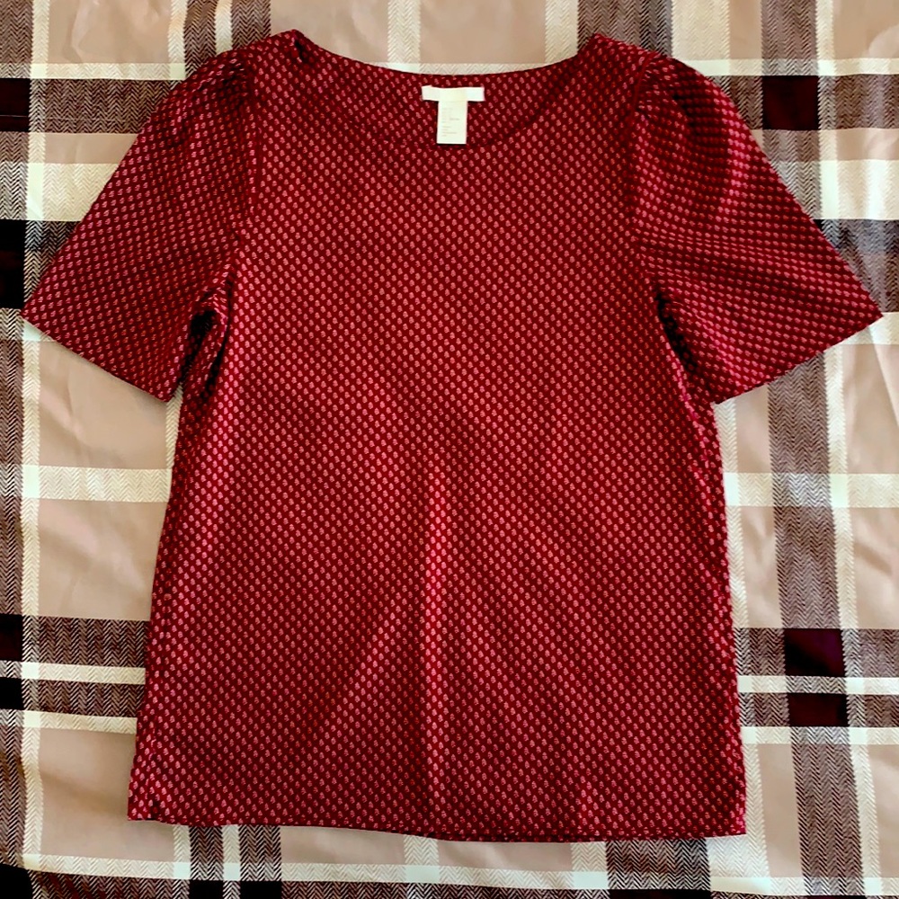 H&M Women’s Short Sleeve Dress Top